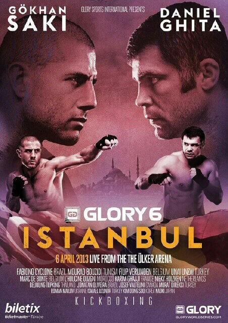 پوستر مسابقات گلوری 6 استانبول
