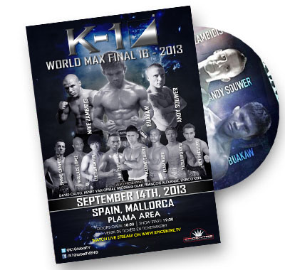 فینال 16 نفر مسابقات K-1 World MAX 2013